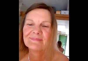 Older lady teasing the fuck outta you in this one